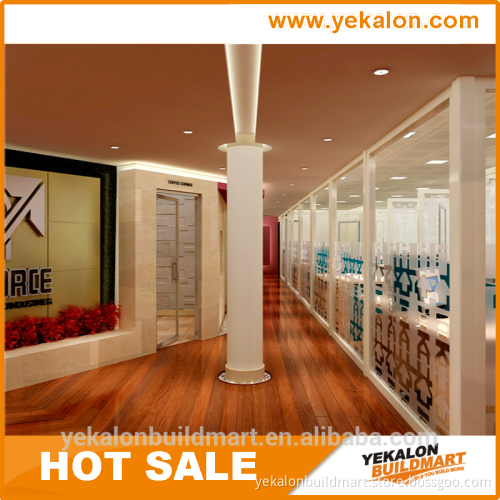 Yekalon curtain wall system the latest hot sale glass folding office partition wall